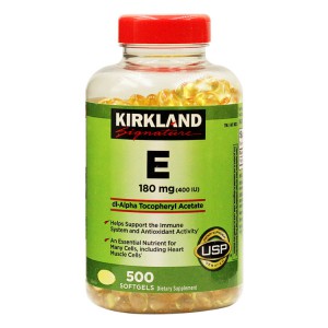 美国Kirkland 维生素E胶囊500粒