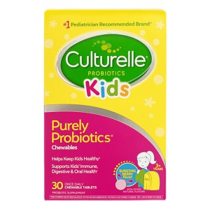 美国CULTURELLE康萃樂益生菌兒童水果味30片