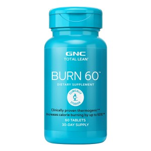 美国GNC BURN60燃燒脂肪瓜拉納片*60粒