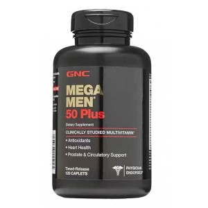 美国GNC男士综合复合维生素50+ 120粒