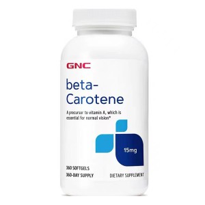美国GNC胡罗卜素360粒