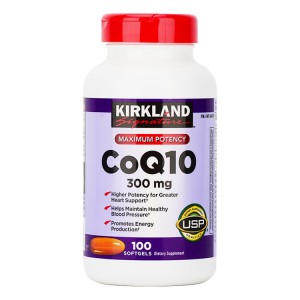 美国KirklandCo辅酶Q10 300MG 100粒