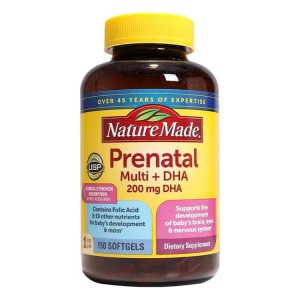 美国NATURE MADE孕婦維生素含DHA 150粒