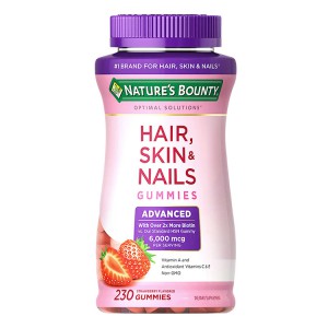美国Natures Bounty胶原蛋白糖草莓味230粒