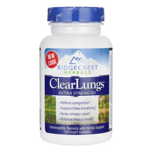 美国RIDGECREST CLEARLUNGS清肺胶囊60粒
