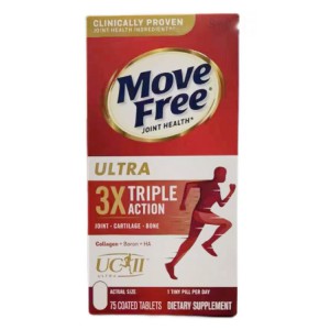 美国SCHIFF MOVE FREE ULTRA軟骨素75粒