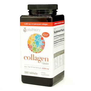 美国YOUTHEORY高級膠原蛋白含18種氨基酸390粒