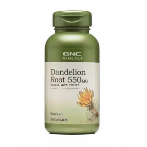 美國GNC 蒲公英根精華利尿膠囊550MG 100PCS